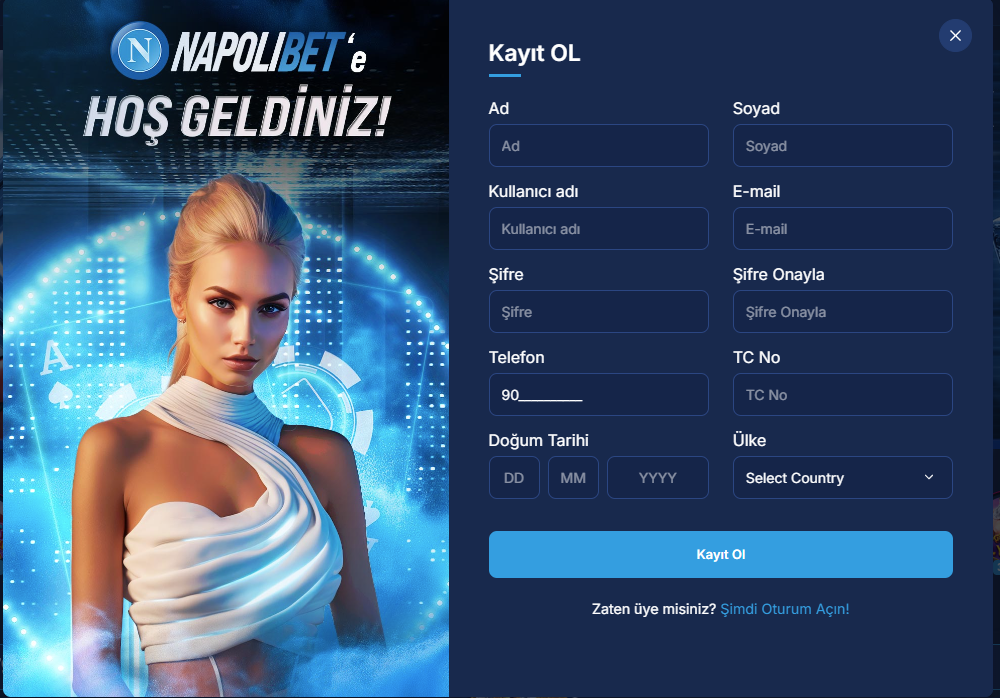 Napolibet Giriş